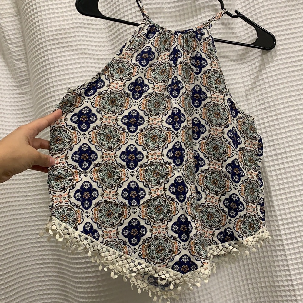 Chic patterned blouse - Picture 2 of 4